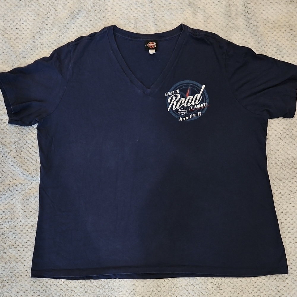Harley-Davidson Blue Short Sleeve Tee
